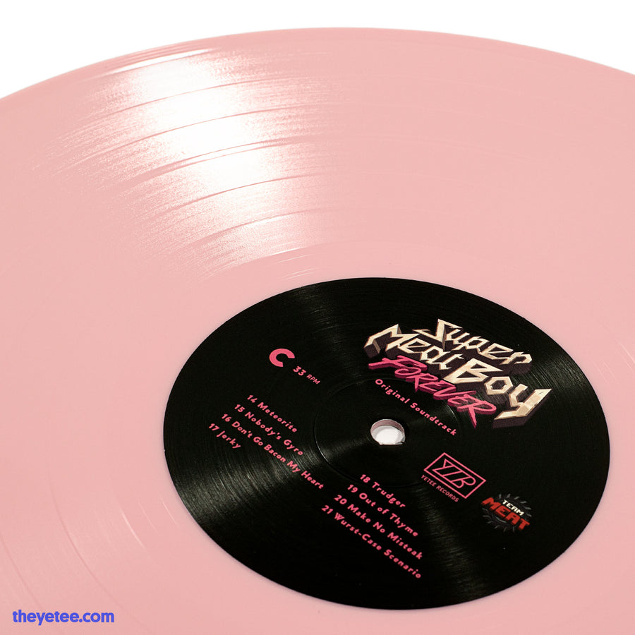 Super Meat Boy Forever Original Soundtrack (Pink and Red 2XLP)