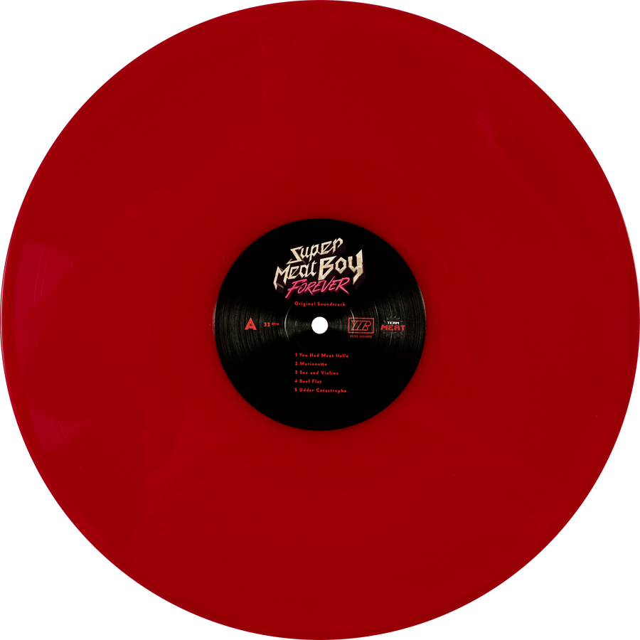 Super Meat Boy Forever Original Soundtrack (Pink and Red 2XLP)