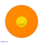 Konami Orange vinyl with yellow vinyl sticker. - Wai Wai World 1 & 2 Sound Collection