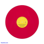 Konami Red vinyl with yellow vinyl sticker. - Wai Wai World 1 & 2 Sound Collection