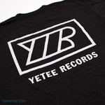 Yetee Records Back Print - White - Yetee Records Back Print - White