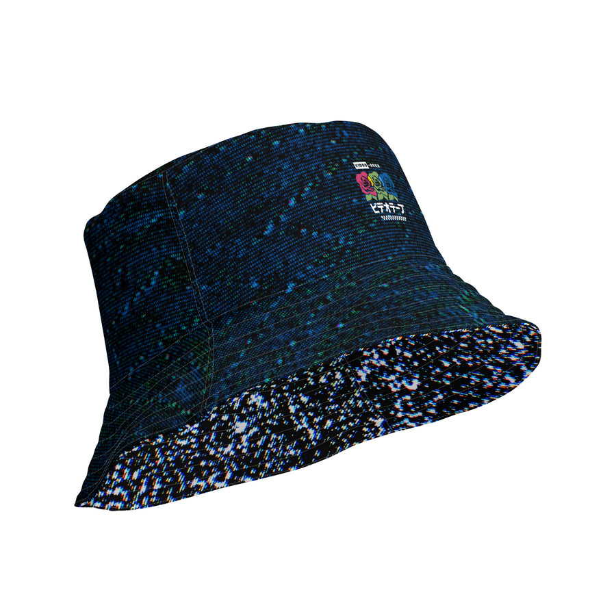 CRT Fuzz Reversible Bucket Hat