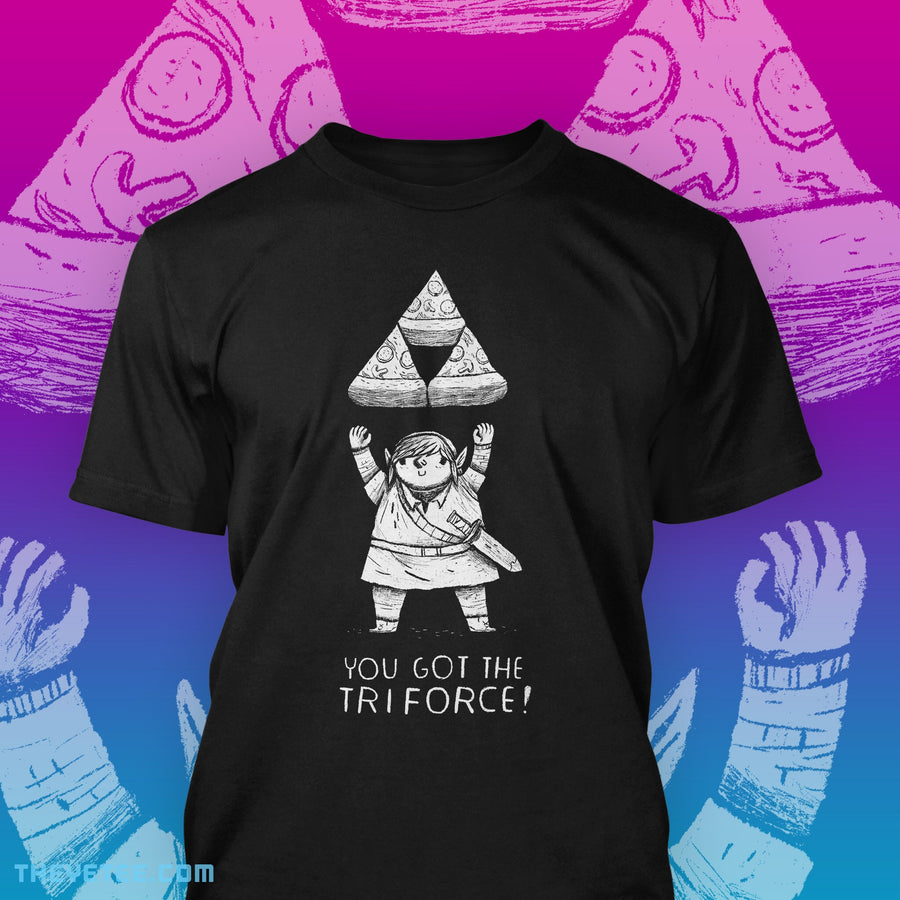 the golden pizza triangles